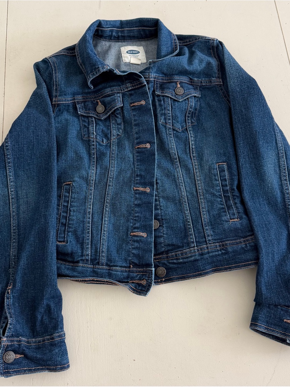 Old Navy Dark Blue Kids Denim Jacket